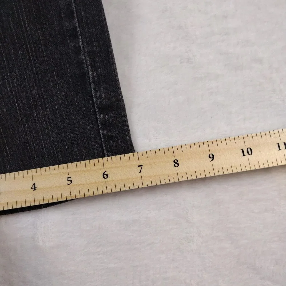 Calvin Klein Skinny Jeans‎ Women Size 27/14 Black Straight Leg